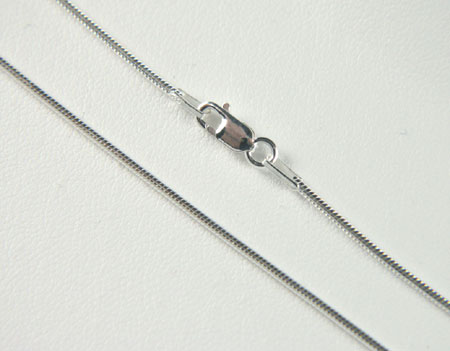 silver necklaces