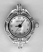 Silver Watch Face